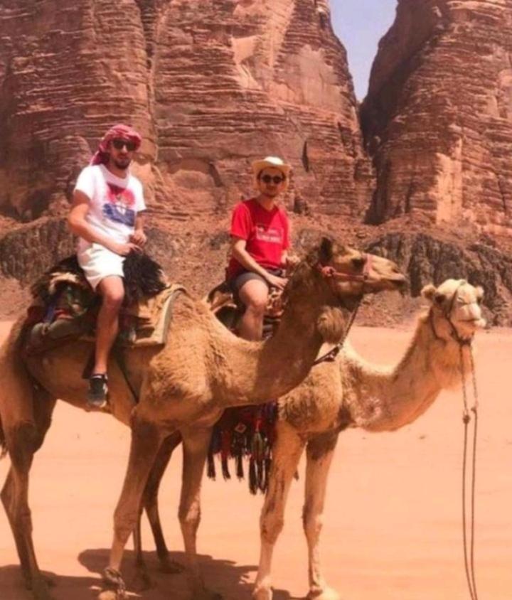 Saleem With Jeep Tour Apartment Wadi Rum Exterior foto
