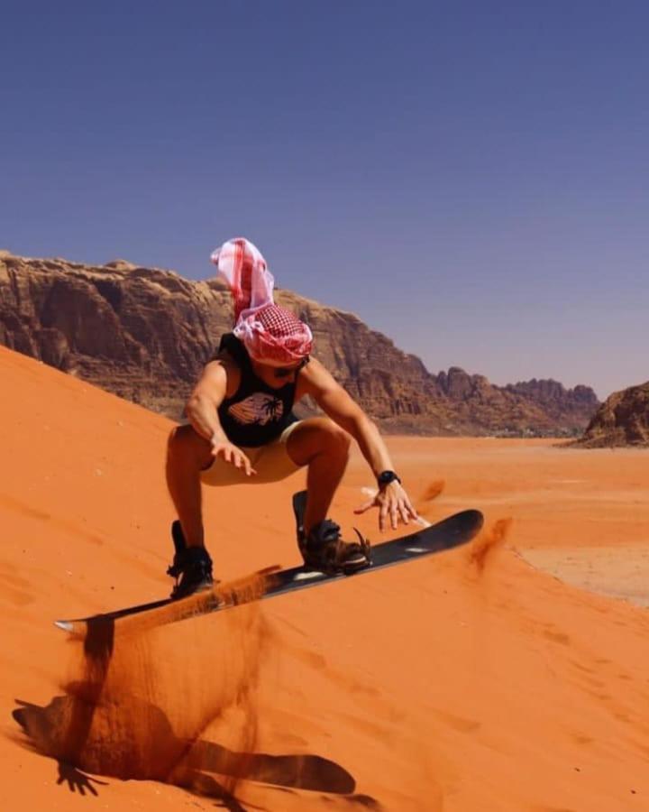 Saleem With Jeep Tour Apartment Wadi Rum Exterior foto